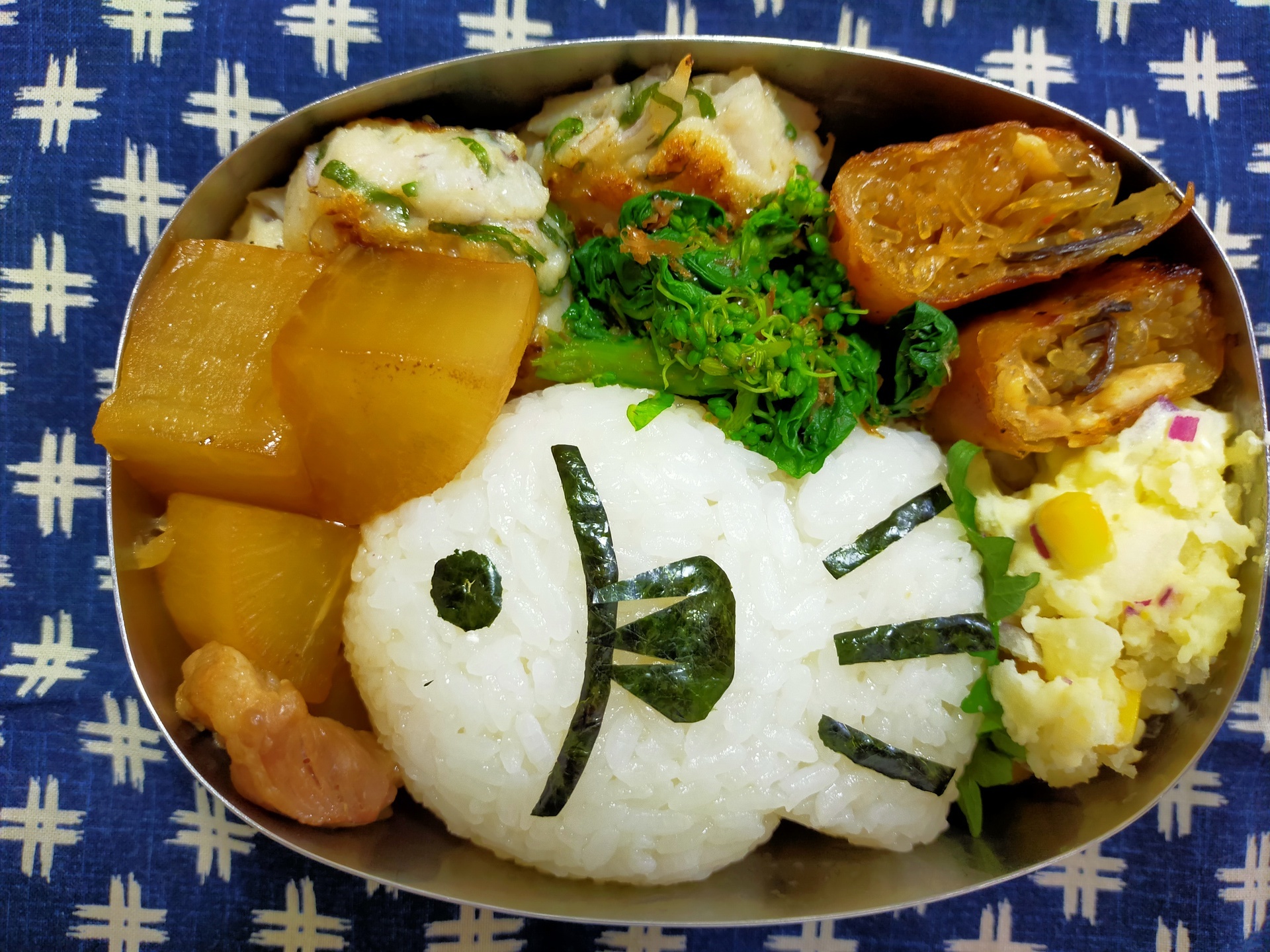 キャラ弁 さかな 鳥黄の作ってみたですよ